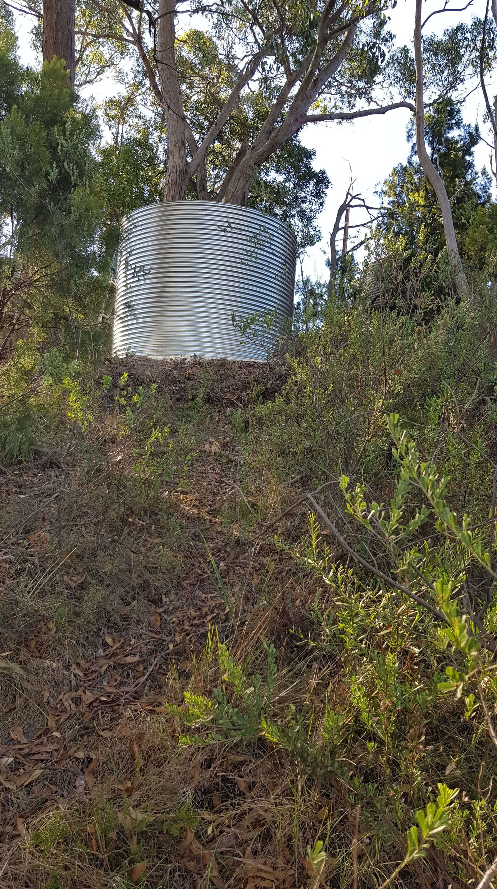 Galvanised Steel Tank Build-Forest Range, SA,5139