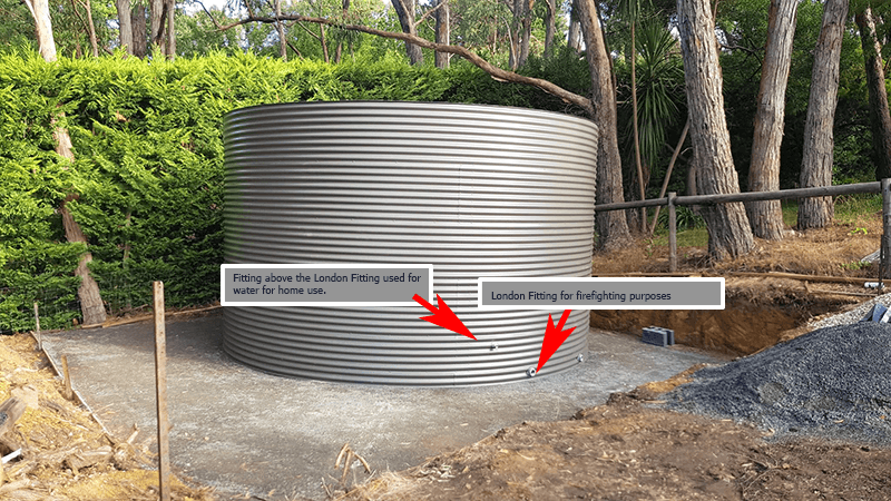 Rainwater Tank -Bushfire Preparation