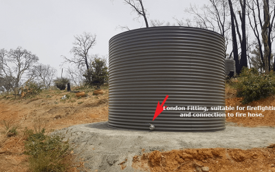 Aquaplate Rainwater Tank for Firefighting