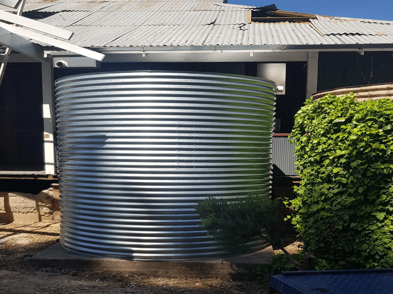 Rainwater Tank for Clare home.